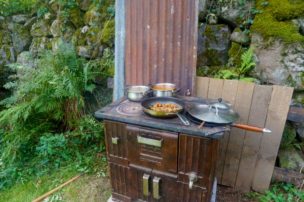 Cuisinière à bois
